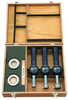 Mitutoyo Borematic Series 568 Absolute Digimatic Snap-Open Bore Gage SET, 25-50mm - 568-957
