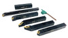 Precise 6 Piece 1/2" Shank Mini Tool Holder Set-Metal Case - 2003-0705