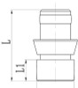 Precise Lock Pin - NL-0823  - 2100-0823