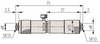 Mitutoyo Tubular Inside Micrometer, 3-4" - 133-224