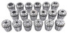 Precise Pro-Series ER Spring Collet Sets With Rack