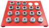 Precise Pro-Series 18 Piece 3-20mm ER-32 Spring Collet Set With Rack - 3901-5378