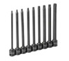 Grey Pneumatic 3/8" Drive 9 Piece 6" Length Internal Star Set - GY1206T