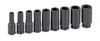 Grey Pneumatic 3/8" Drive 9 Piece Deep SAE Magnetic Impact Socket Set - GY1209DG