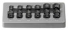 Grey Pneumatic 1/4" Surface Drive 6 Piece Standard Universal Set - GY9706U
