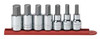 GEARWRENCH 7 Pc 1/2" Dr SAE Hex Bit Socket Set - KD80721