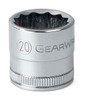 GEARWRENCH 8mm 12 Point Standard Length Socket 1/2" Drive - KD80805