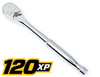 GEARWRENCH 1/2" 120XP Drive Full Polish Teardrop Ratchet - KD81304P