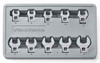 GEARWRENCH 10 Piece Metric Crowfoot Wrench Set - KD81909
