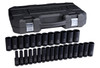 GEARWRENCH 29 Pc. 1/2" Drive 6 Point Metric Deep Impact Socket Set - KD84935N