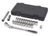 GEARWRENCH 23 Piece 3/8 Drive Gear Ratche Ratchet Set w/ Locking Handle - KD893823