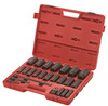 Sunex 24 Pc. 1/2" SAE Drive Deep Imp Socket Set - SU2824