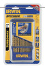 IRWIN 29 Piece Titanium Turbomax Speedbor Drill Bit Set - HA3018011
