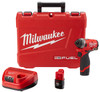 Milwaukee M12 FUEL 1/4" Hex Impact Driver Kit - MWK2553-22