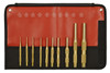 Mayhew 10 Piece Brass Pin Punch Metric Set - MH61387