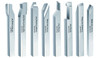 Precise 1/4" x 2-1/2" 8 Piece High Speed Steel Lathe Turning Tool Set - 2006-9022