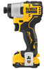 DeWALT 12V MAX XTREME 1/4" Hex Impact Driver Kit - DWDCF801F2