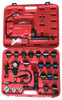 FJC Inc. 28 Piece Deluxe Radiator Test Kit with Coolant Refill Air - FJ43664