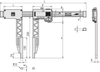 Mitutoyo Digimatic Carbon Fiber Caliper, Series 552, 0(20)-600mm - 552-151-10