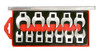V8 Tools 12 Piece Metric 3/8" Croowfoot Set - VT7412