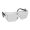 3M Clear Lenses, Frameless Safety Glasses Anti-Fog, Scratch Resistant, Plastic Frame, Adjustable Temples, Size Universal, Over the Glasses 7000002373 - 07416894