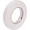 3M 1/2" x 66 ft. x 7 mil White Glass Cloth Electrical Tape Rubber Adhesive, 302°F Max, Series 27 7000005814 - 54041223