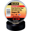 3M 2" x 110 ft. x 8.5 mil Black Vinyl Electrical Tape Rubber Adhesive, 0 to 220°F, Series 88 7000006093 - 76502590