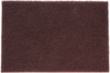 3M Very Fine Grade, Aluminum Oxide Hand Pad Maroon, 6" Wide x 9" Long, Nonwoven 7000027560 - 03356557