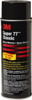 3M 24 oz Aerosol Clear Spray Adhesive High Tack, 150°F Heat Resistance, Low Strength Bond, Series 77 7000028592 - 82639220