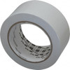 3M 2" x 108 ft. Vinyl Floor & Egress Tape 5 mil, White, Solid Color, General Traffic 7000028956 - 85293884