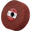 3M 6" Diam, 2" Face Width, 1" Center Hole, Medium Grade, Aluminum Oxide Deburring Wheel Convolute, Medium Density 5 Grade, 6,000 RPM 7000045890 - 01261296