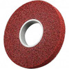 3M 8" Diam, 2" Face Width, 3" Center Hole, Medium Grade, Aluminum Oxide Deburring Wheel Convolute, Soft Density 4 Grade, 4,500 RPM 7000045990 - 01261346
