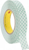 3M 1" x 36 Yd Rubber Adhesive Double Sided Tape 9 mil Thick, White, Polyethylene Film Liner, Continuous Roll, Series 9589 7000048620 - 65364622