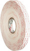3M 1/2" x 36 Yd Acrylic Adhesive Double Sided Tape 45 mil Thick, Dark Gray, Acrylic Foam Liner, Continuous Roll, Series 4611 7000048901 - 92826841
