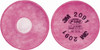 3M 2 Qty 1 Pack Magenta P100 Filter Protects Against Particulates, Series 2000 7000051991 - 00324533