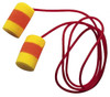 3M 200 Pairs Disposable, Corded, 30 dB, Barrel Earplugs Yellow, 200 Pairs 7000052718 - 02948511