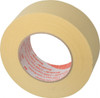 3M 2" Wide x 180 ft. Long x 7.2 mil Tan Paper Masking Tape Rubber Adhesive, 28 Lb/In Tensile Strength, Series 2380 7000088416 - 06270342