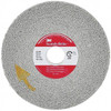 3M 6" Diam, 1/2" Face Width, 1" Center Hole, Medium Grade, Aluminum Oxide Deburring Wheel Convolute, Hard Density 8 Grade, 6,000 RPM 7000120914 - 01260884