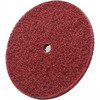 3M 6" Fine Grade Aluminum Oxide Deburring Disc 1/2" Center Hole, Arbor Connection, Maroon, 4,000 Max RPM 7000121005 - 08659401