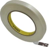 3M 1/2" x 60 Yd Clear Rubber Adhesive Packaging Tape Polypropylene Film Backing, 6 mil Thick, 170 Lb Tensile Strength, Series 897 7000123440 - 00320085