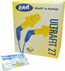 3M 100 Qty 1 Pack Reusable, Uncorded, 27 dB, Flange Earplugs Yellow, 100 Pairs 7000127189 - 85684843