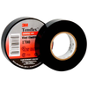 3M 1" x 66 ft. x 7 mil Black Vinyl Electrical Tape Rubber Adhesive, 32 to 176°F, 1000 V/mil, Series 1700 7000132902 - 77654044