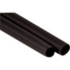 3M 6" Long, 4:1, Polyolefin Heat Shrink Electrical Tubing Black 7010319944 - 77654598