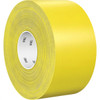 3M 4" x 108 ft. Vinyl Floor & Egress Tape 32 mil, Yellow, Solid Color, Heavy/High Traffic 7010337212 - 94858883