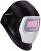 3M 3-3/4" Window Width x 1-3/4" Window Height, 5, 8 to 13 Shade Auto-Darkening Lens, Fixed Front Welding Helmet Black/Gray PPA Green Lens 7010340590 - 40765307