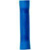3M 16 to 14 AWG Compatible, Vinyl Fully Insulated, Crimp-On Butt Splice Terminal 2 Wire Entries, 1.08" OAL, Blue 7010349253 - 77675155