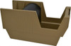 3M 2" Wide, Multi Roll, Manual Table/Desk Tape Dispenser 6-7/8" Tape Diam, Plastic 7100003356 - 06685804