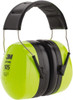 3M Over the Head Black & Green Earmuffs 30 NRR Rating 7100008764 - 75866293