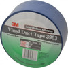 3M 50 Yd x 2" x 6.5 mil Blue Vinyl Duct Tape Rubber Adhesive, 13 Lb Tensile Strength, 200°F Max, Series 3903 7100155016 - 65322984