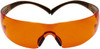 3M Pack of 20 Orange Lenses, Frameless Safety Glasses Anti-Fog, Brown, Black Frame, Size Universal, Wrap Around 7100158220 - 46722278